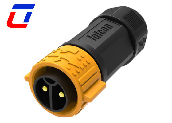 600V 30A M25 Conectores masculinos e femininos à prova d'água 2 pin IP67 Conector de montagem de painel