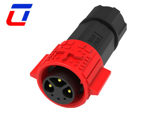 M19 Conectores Elétricos Multi-Pin Wire Waterproof To Board 300V Com Bloqueio de Empurro