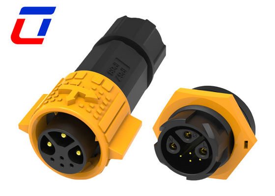 Push Lock Wire To Board Multi Pin Connectors Impermeável 3+4 Pin para sinal de energia