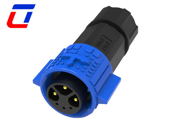 Multi Pin Circular M19 Conector à prova d'água 3+3 Pin Signal And Power Connectors