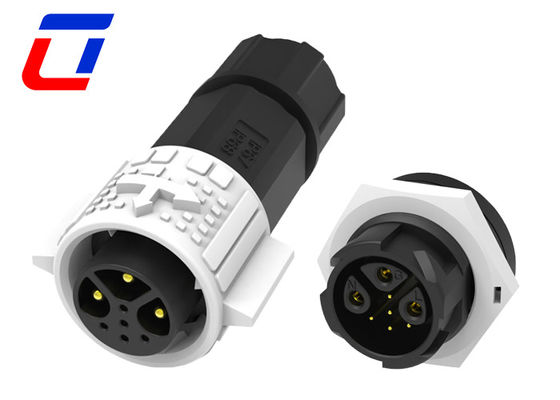 M19 Multic Pin Conectores de Cabos Homem para Mulher Impermeável 3 Potência 5 sinal IP67