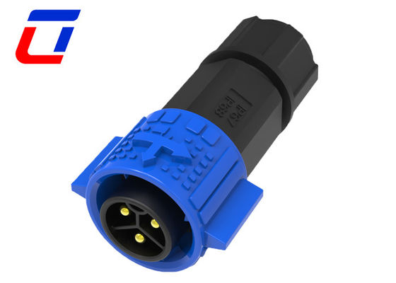 Conector circular à prova d'água 3 pin LED 20 Amp 300V