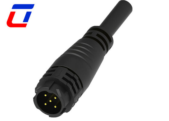 5 pin 10A Conectores de cabo de baixa tensão masculino feminino à prova d'água para LED