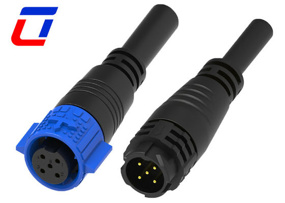 5 pin 10A Conectores de cabo de baixa tensão masculino feminino à prova d'água para LED