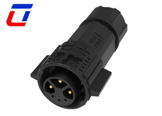 Conector de sinal e alimentação de 3+3 pines 6 pines Conectores automotivos à prova d'água