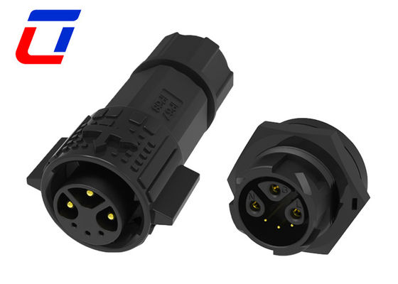 Conector de sinal e alimentação de 3+3 pines 6 pines Conectores automotivos à prova d'água