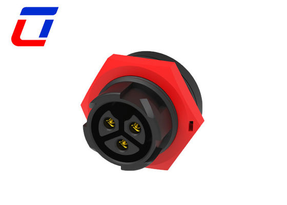 Conectores de fios impermeáveis para automóveis de 3 pines 20A 3 Fase M19 Plug Socket Connector