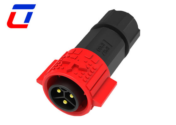 Conectores de fios impermeáveis para automóveis de 3 pines 20A 3 Fase M19 Plug Socket Connector