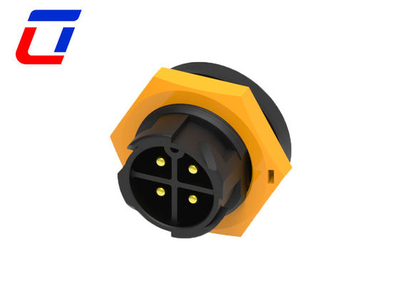 15A Impermeável 4 Pins Plug And Socket Connector M19 Quick Lock Ip67 Conectores Solares