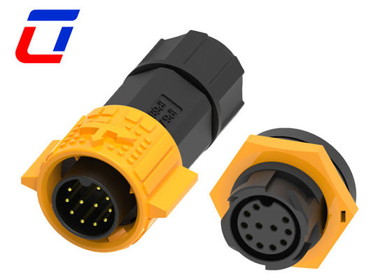 240V 11 pin conector circular à prova d'água M19 conector de tomada masculino conector de tomada feminino