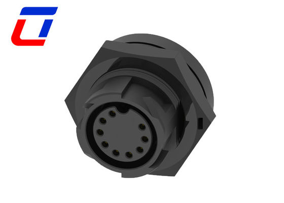 Conector à prova d'água externo de 9 pines de fechadura rápida OEM ODM para ecrã LED