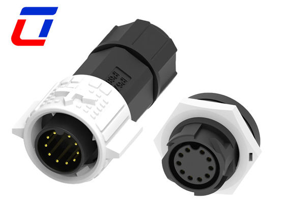 M19 Conector à prova d'água exterior de 10 pines 5A 120V