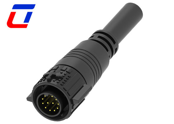 M19 Conectores de fios externos à prova d'água de 12 pines