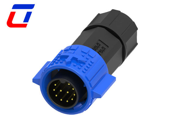 DC 5V 24V 60V 12V Conector à prova d'água 11 pines Conector redondo Tipos de acoplamento de dados