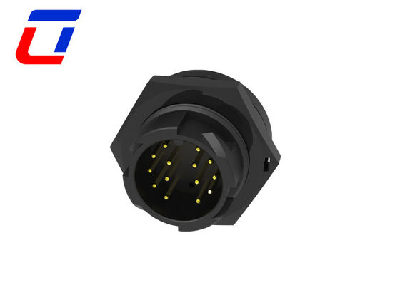 10 pin 12 pin 14 pin 16 pin conector de dados à prova d' água, plástico 12V conector redondo IP67