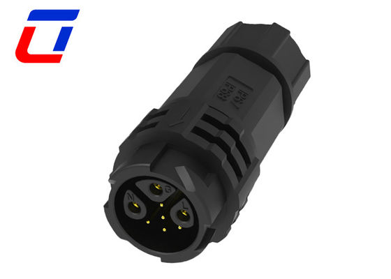 Conector de dados à prova d'água de 3 potência 5 pines 15A M19 Conector de fio circular