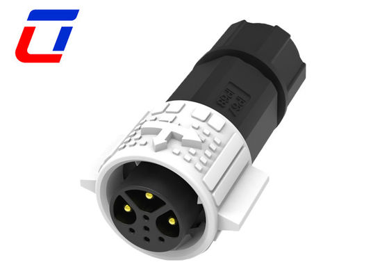 Conector de dados à prova d'água de 3 potência 5 pines 15A M19 Conector de fio circular