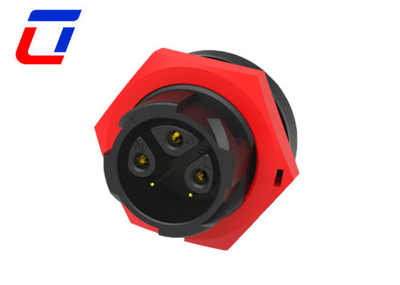 3+2 Pin 15A Conector de dados à prova d'água 300V M19 Conectores circulares de plástico
