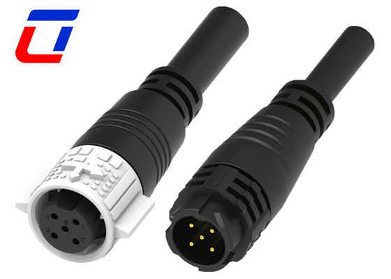 M19 Conector de cabo à prova d'água macho-fêmea 10A 5 pin Conector de fio IP67