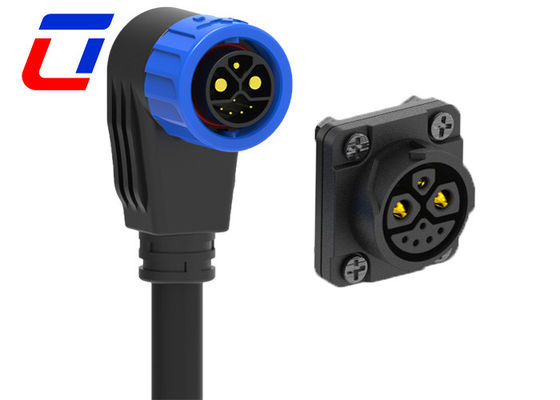 M23 Industrial Plug Socket 8 Multi Pin Connector À prova d'água Para 50A Bateria Pack