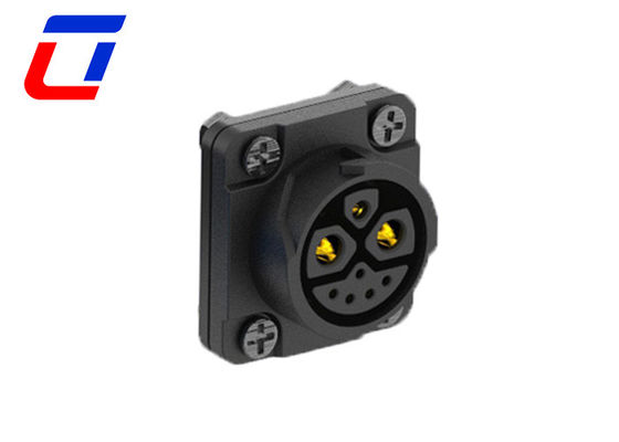 M23 Industrial Plug Socket 8 Multi Pin Connector À prova d'água Para 50A Bateria Pack