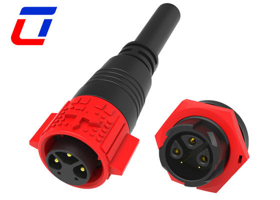 3 Power Multi Pin Conector macho Conector feminino IP67 Conector à prova d'água 5 pin