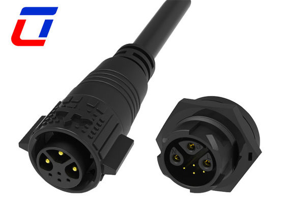 3 Power Multi Pin Conector macho Conector feminino IP67 Conector à prova d'água 5 pin