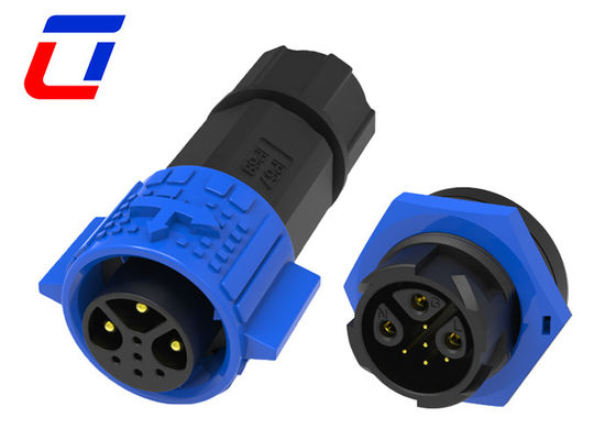 3 Power Multi Pin Conector macho Conector feminino IP67 Conector à prova d'água 5 pin