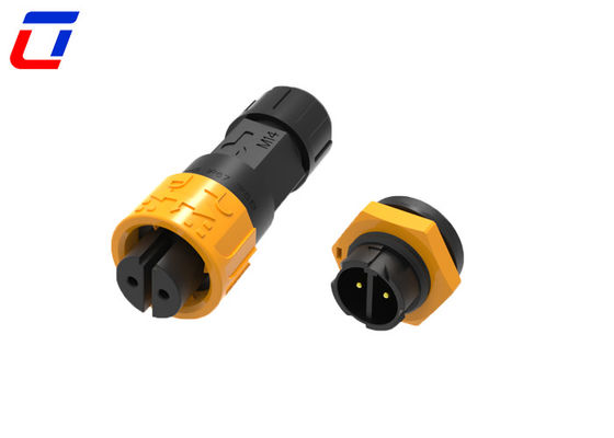 10A 2 Pin 300V conector de fio circular fechado rápido resistente à água conector feminino para masculino