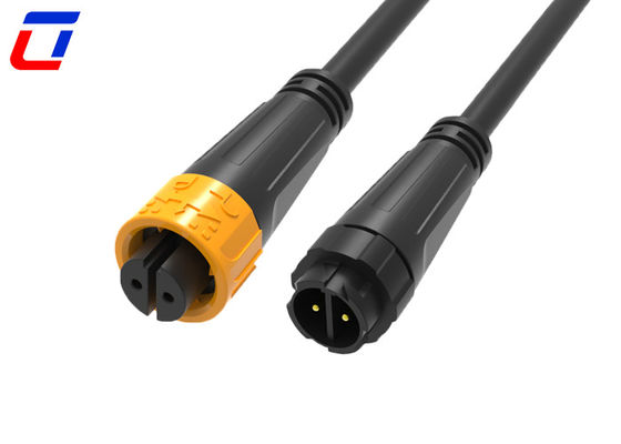 10A 2 Pin 300V conector de fio circular fechado rápido resistente à água conector feminino para masculino