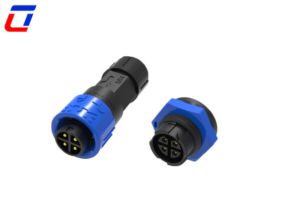 M16 Industrial 4 Pins 300V Conector Homem a Mulher à Epregação