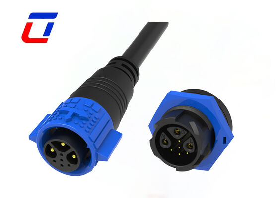 Conector de cabo de dados à prova d'água 15A 3 + 5 pinos M19 IP67 Conectores circulares