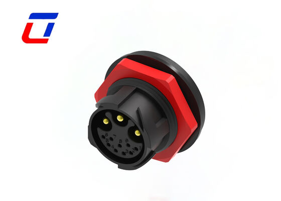 Conectores de alimentação e sinal de 3+9 pinos M25, conector rápido fio-placa