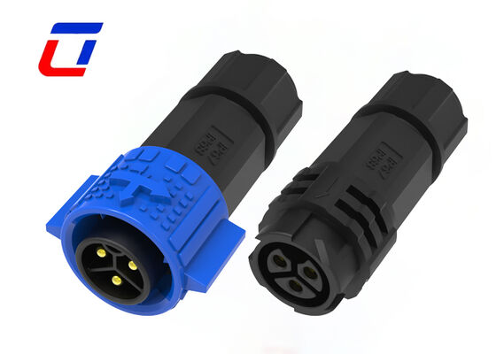 waterproof connectors for landscape lighting M19 3Pin  quick lock IP67 Connector