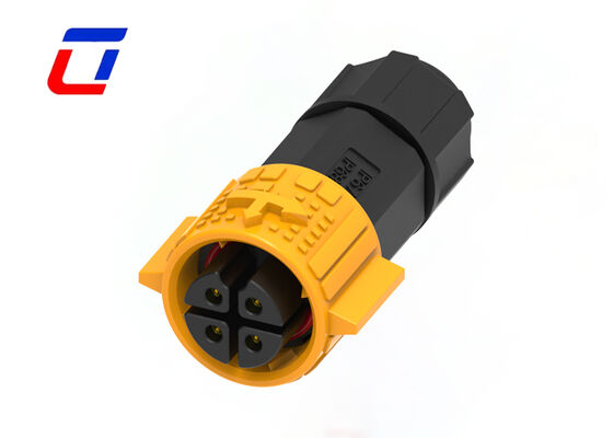 Conector à prova d'água M19 de 4 pinos 300V Macho para Fêmea IP67 Conectores Circulares