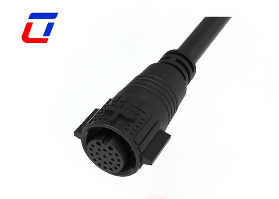 M19 15A+5A Conector de tomada e tomada à prova d'água 2+20 Pin Multi Pin Connectors