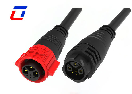 Conector à prova d'água UL94-V0 M19 3+4 pinos OEM IP67 Conector de alimentação e sinal