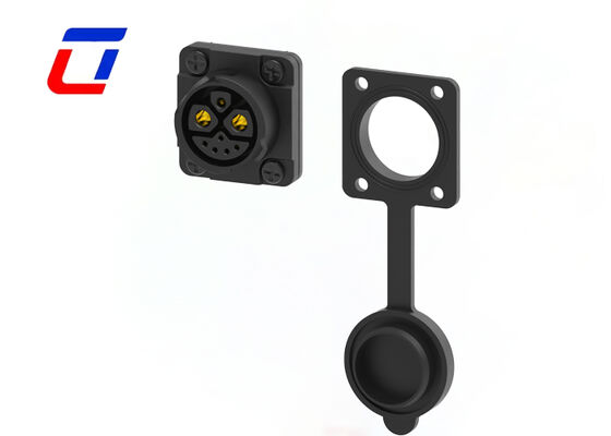 M23 Conectores impermeáveis para automóveis Conector de cabo de 8 pines para bordo