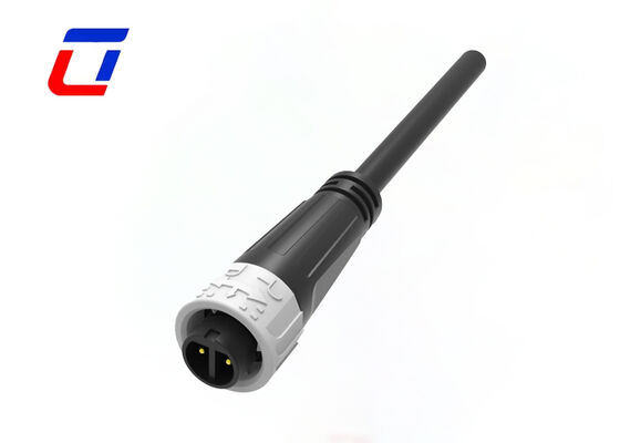 Conectores elétricos de bloqueio rápido 10A M16 2 pinos Conector de alimentação à prova d'água para exteriores