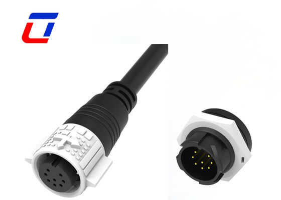 8 Gauge Waterproof Connector M19 Outdoor Wire Connectors For Signal Transmission