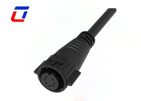 M19 Conectores de cabo a cabo Push Locking 7 Pin Data Low Voltage Connector