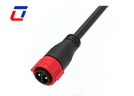 Conector de 2 pinos M25 IP67 à prova d'água com trava de pressão, conectores de cabo de alimentação 50A