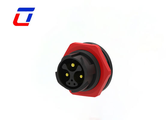 M25 3+3 Pin Led Connector Quick Lock Wire Splice Connector Impermeável IP67