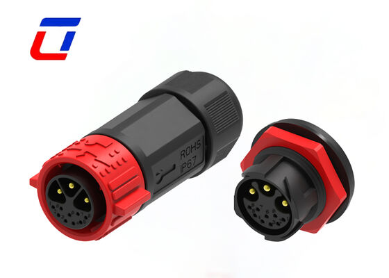 300V M25 3+9 Pin Waterproof Connector Push Pull Multi Pin ODM Connector Types