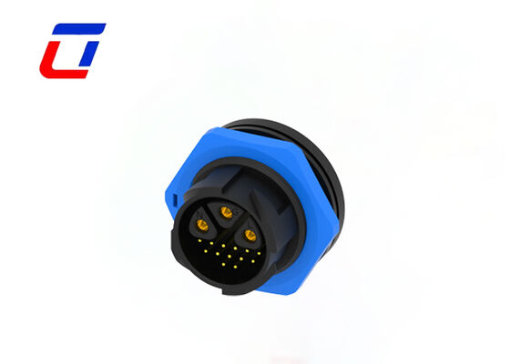M25 3+13 Conectores de múltiplos pinos Instalação de painel à prova d'água Conectores de fio de desconexão rápida