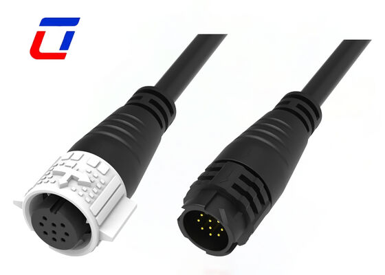 Conector Macho Fêmea de Cabo com Travamento por Pressão M19 de 9 Pinos IP67 ODM Conector à Prova d'Água para Exterior