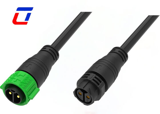 50A M25 Conectores de fio de desconexão rápida e à prova d'água 2 pines Conector de energia industrial