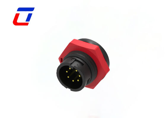 IP67 M16 7 pin 300V Conectores LED de baixa tensão Circulares
