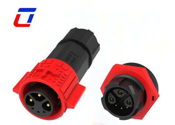 300V 3+3 Pin Multi Pin Connector Tipos M19 Conectores à prova d'água masculino-feminino