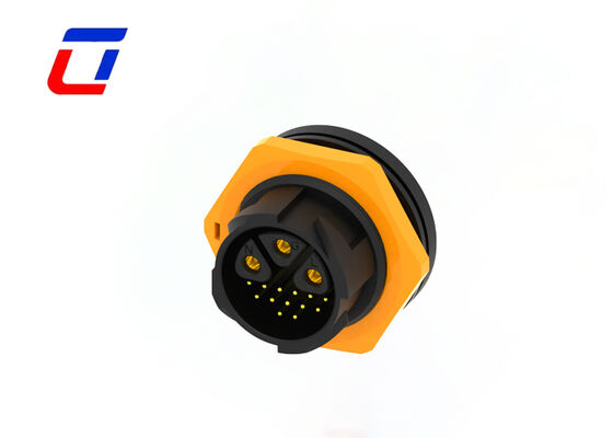 3+13 Pin Industrial Plug And Socket M25 ODM Best 300V Waterproof Male Female Connector